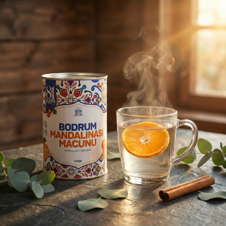 %100 Doğal Bodrum Mandalinası Macunu