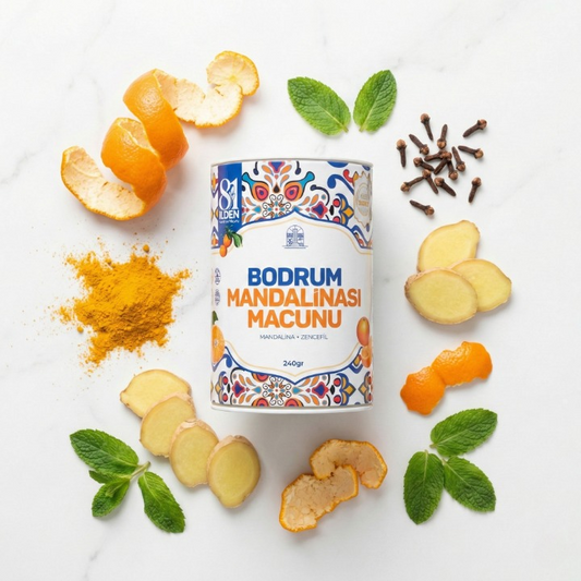 %100 Doğal Bodrum Mandalinası Macunu