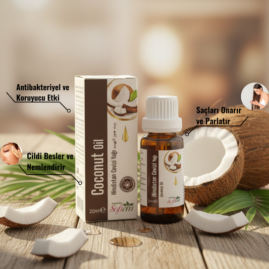 %100 Saf Hindistan Cevizi Yağı