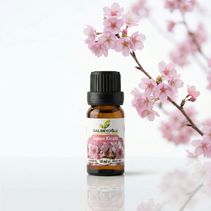 Japon Kirazı Çiçeği (Sakura) Esansiyel Koku Yağı
