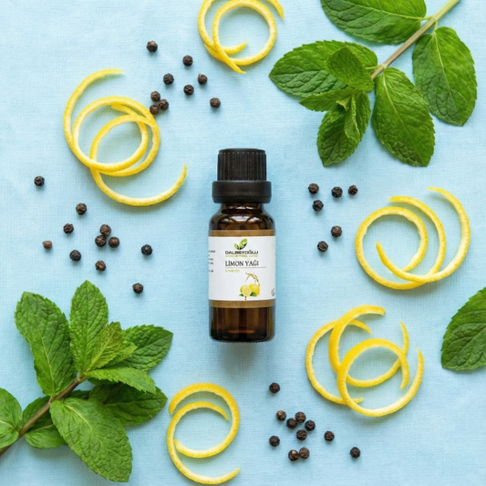 %100 Doğal ve Saf Limon Yağı (20ml)