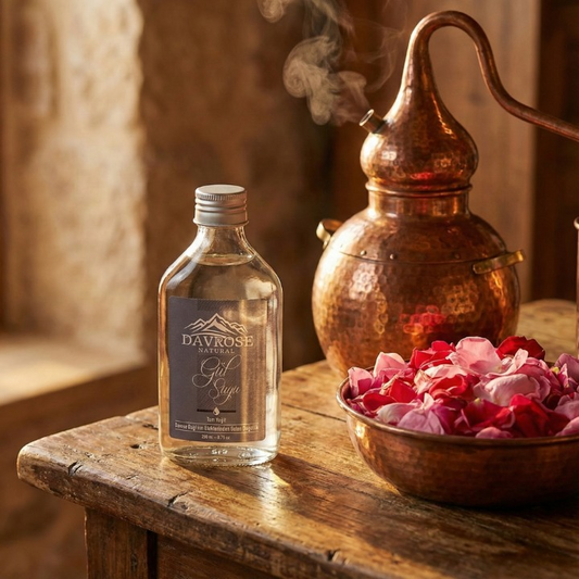 Cildi nemlendiren ve canlandıran Kozanature gül suyu