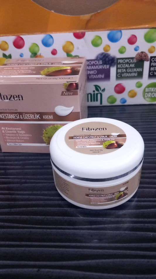 Yorgun Bacaklar İçin At Kestanesi ve Tavşan Memesi Özlü Bakım Kremi