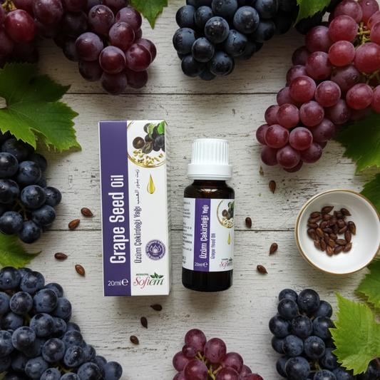 %100 Doğal Üzüm Çekirdeği Yağı