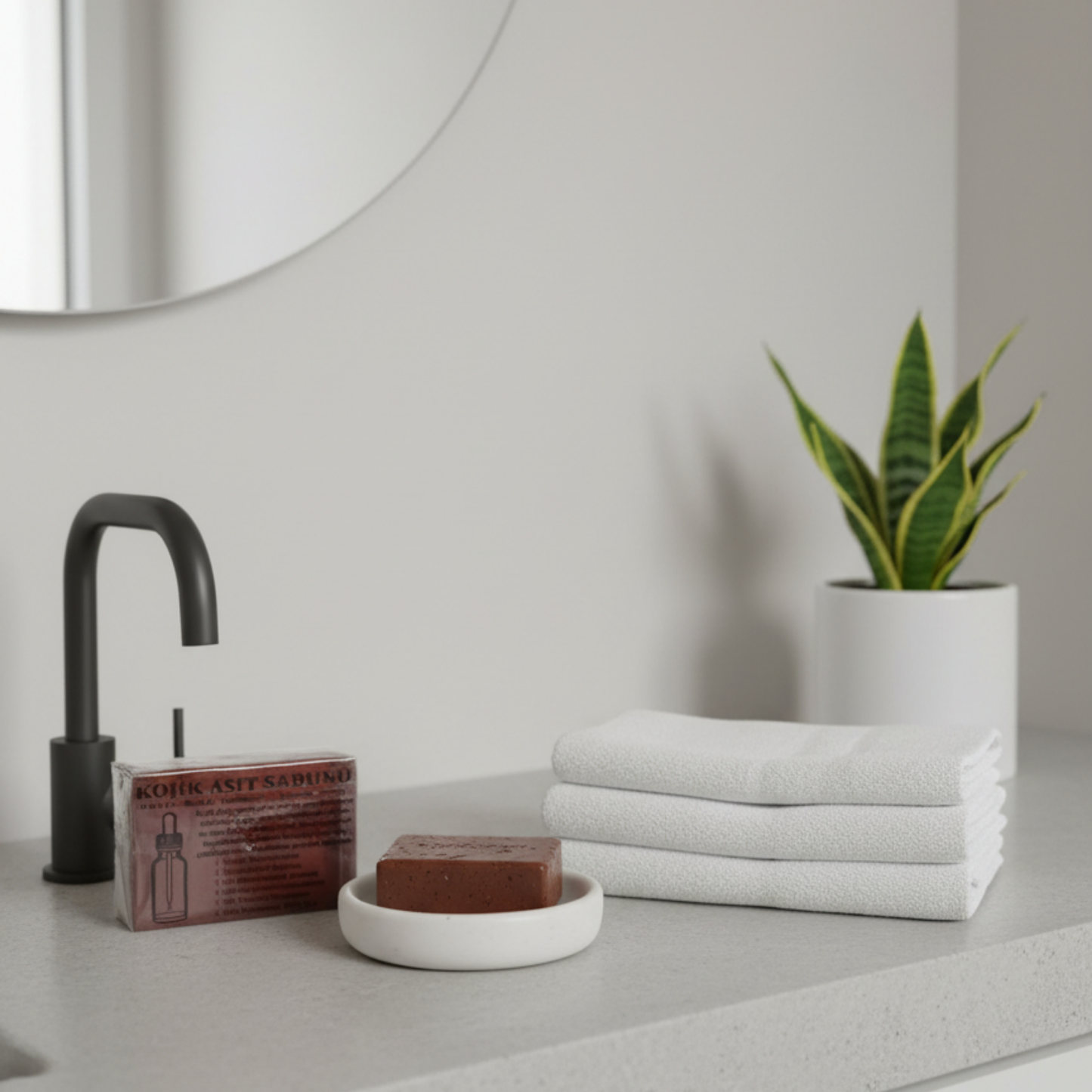 %100 Doğal Kojik Asit & Zerdeçal Sabunu