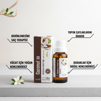 %100 Saf Hindistan Cevizi Yağı