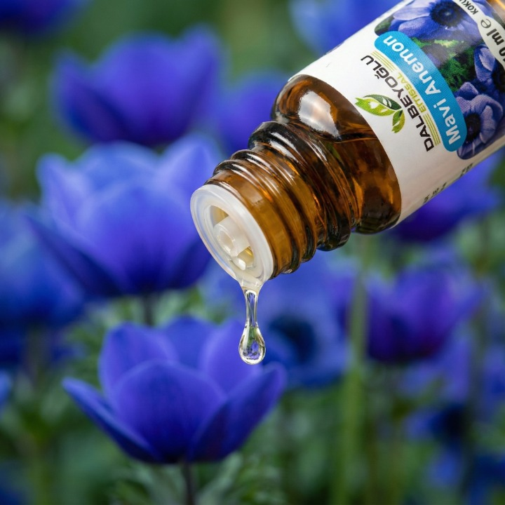 Doğal Mavi Anemon Esansiyel Koku Yağı