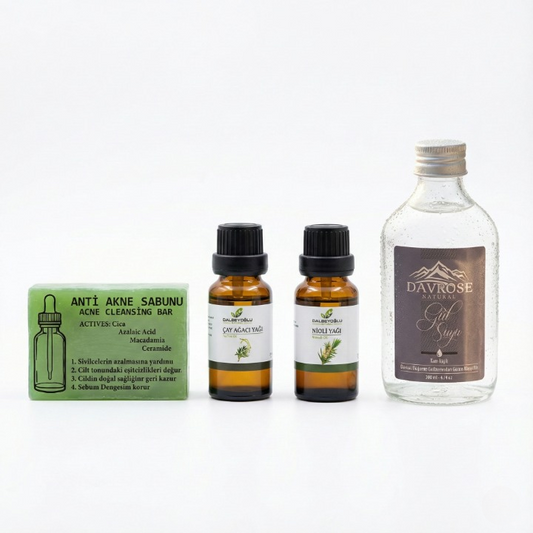 Kozanature Pürüzsüz Cilt; Akne Karşıtı Kurtarıcı Set