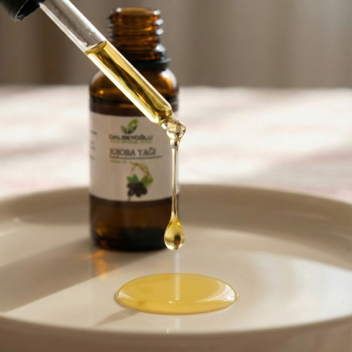 %100 Saf ve Soğuk Sıkım Jojoba Yağı (20ml)