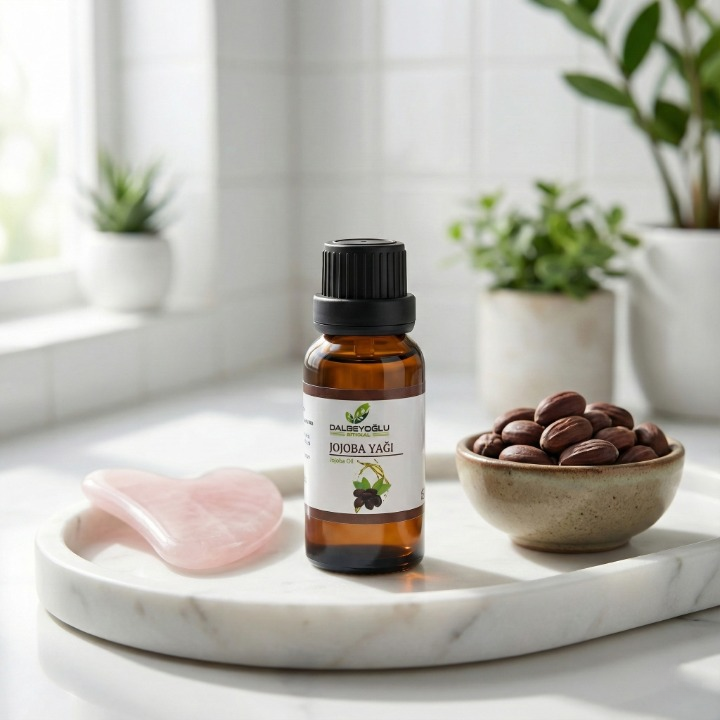 %100 Saf ve Soğuk Sıkım Jojoba Yağı (20ml)