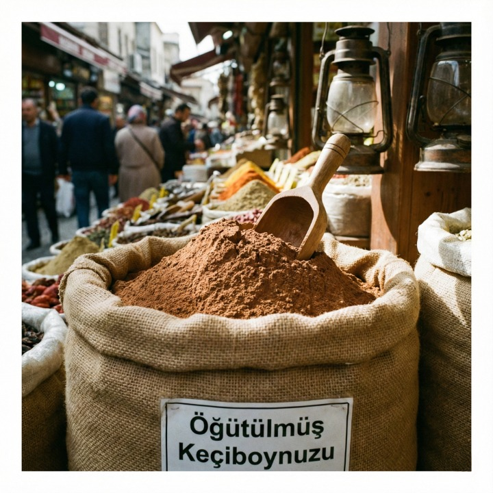 Öğütülmüş Keçiboynuzu