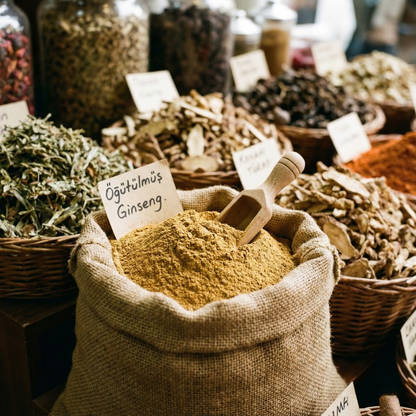 Öğütülmüş %100 Saf Ginseng (6 Yıllık)