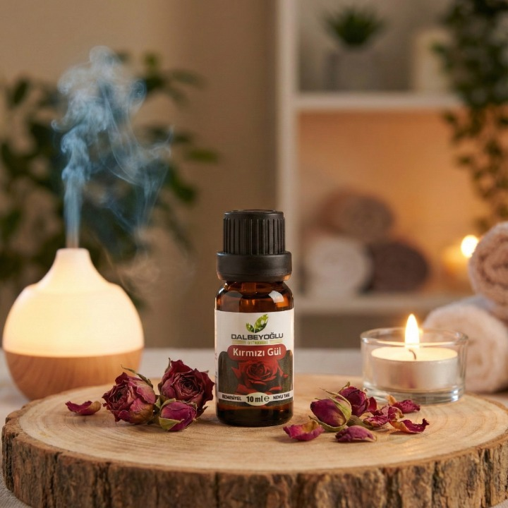 Kırmızı Gül Esansiyel Koku Yağı