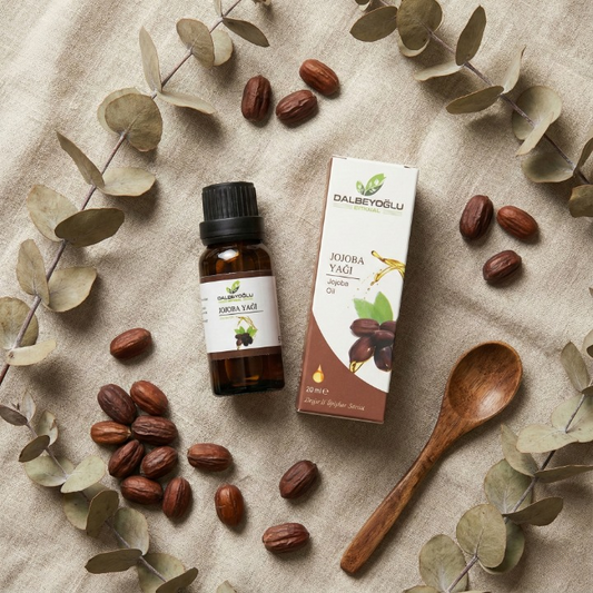 %100 Saf ve Soğuk Sıkım Jojoba Yağı (20ml)