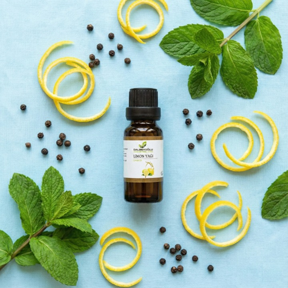 %100 Doğal ve Saf Limon Yağı (20ml)