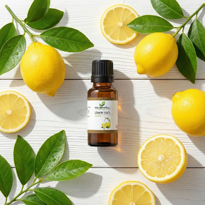 %100 Doğal ve Saf Limon Yağı (20ml)