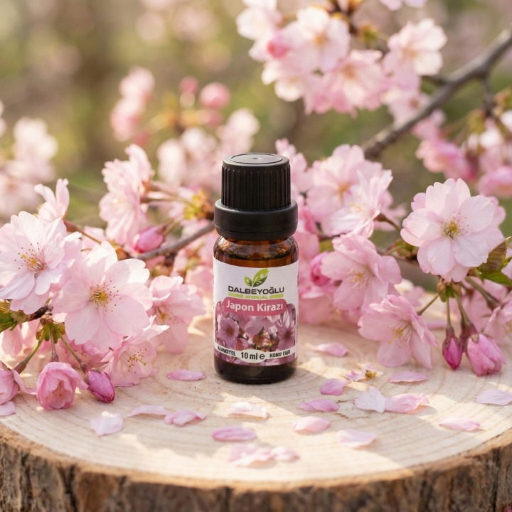 Japon Kirazı Çiçeği (Sakura) Esansiyel Koku Yağı