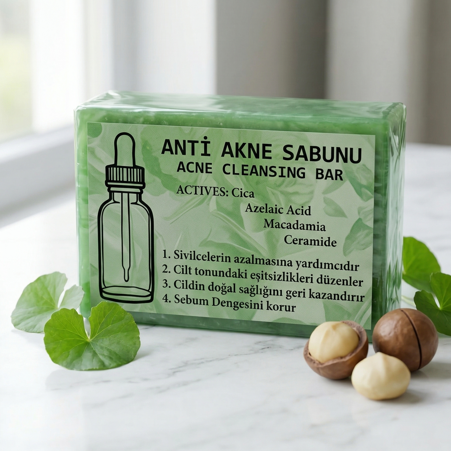 %100 Doğal Anti Akne Sabunu