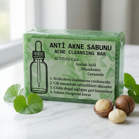 %100 Doğal Anti Akne Sabunu