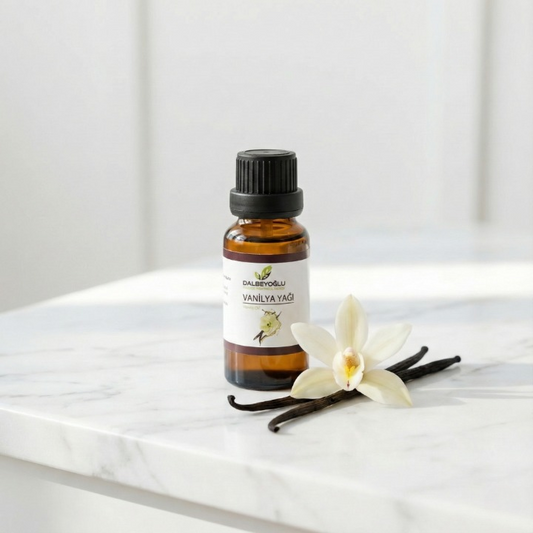 %100 Doğal ve Saf Vanilya Yağı (20Ml)