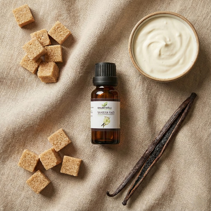 %100 Doğal ve Saf Vanilya Yağı (20Ml)